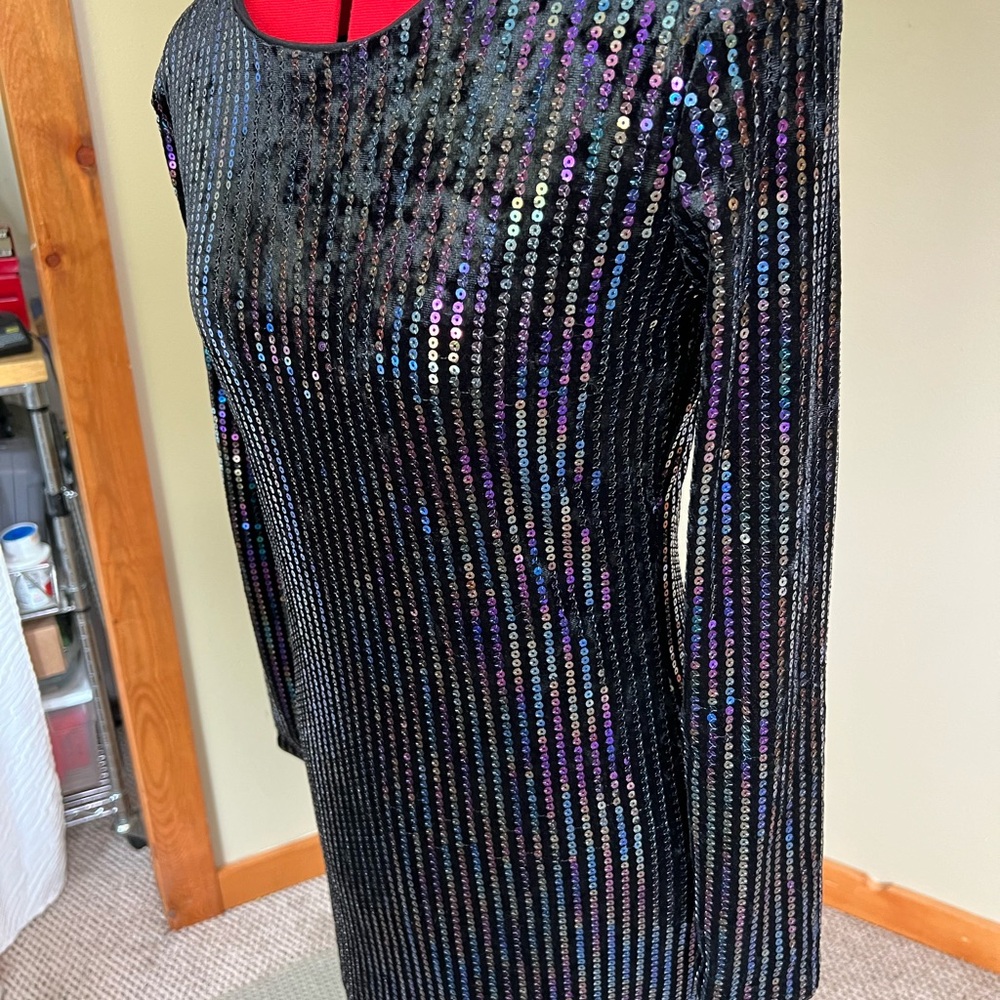 H&M Multicolor Sequin Dress